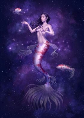 Pisces Mermaid Zodiac