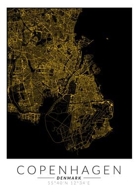 Copenhagen Map