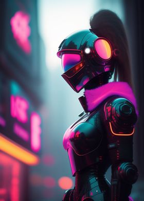 CyberGirl Robot