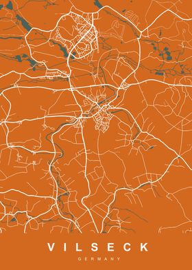 MAP VILSECK GERMANY 