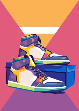 Shoes Pop Art