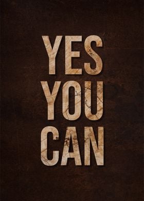 YES YOU CAN