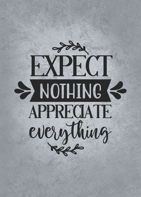 Appreciate Everything