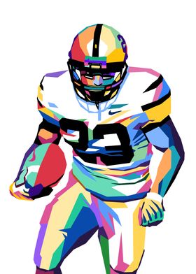 American Football Pop Art