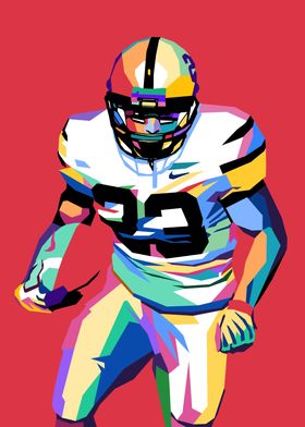 American Football Pop Art