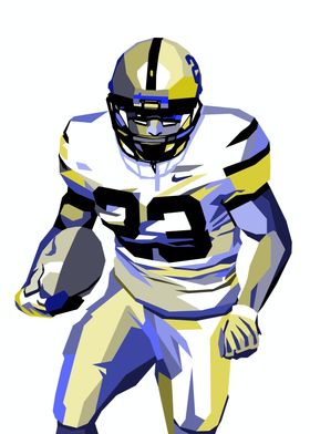 American Football Pop Art