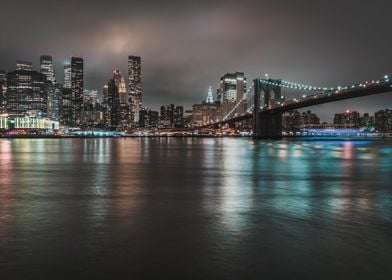 Brooklyn Bridge by Night