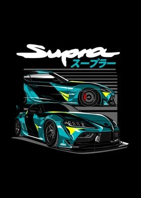Supra Super fast Car
