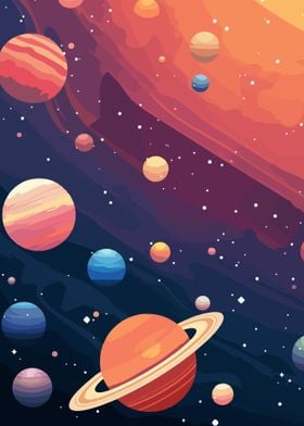 Planets Illustration