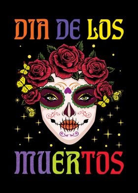 La Catrina Los Muertos Day