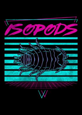 Isopods Retro Vaporwave