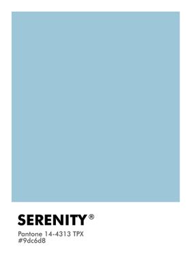 PANTONE SERENITY