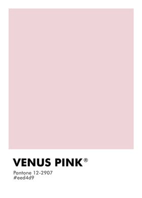 PANTONE VENUS PINK