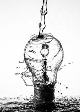 Water Light Bulb