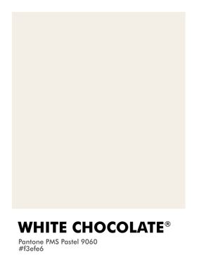 PANTONE WHITE CHOCOLATE