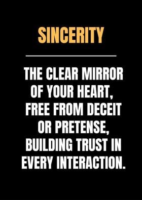 Sincerity Definition
