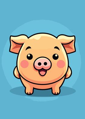 cute pig animal 