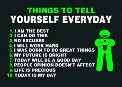 Things Yourself Everyday