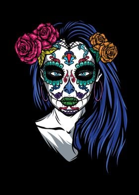 La Catrina Los Muertos Day