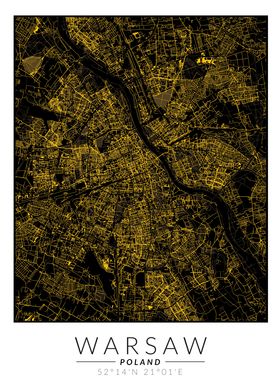 Warsaw Map