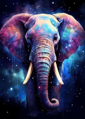 Cosmic Fantasy Elephant