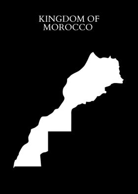 kingdom of morocco map