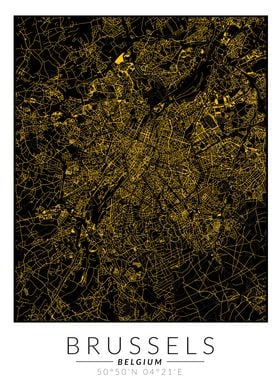 Brussels Map