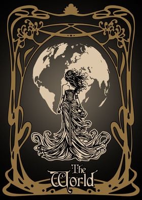 The World Tarot card