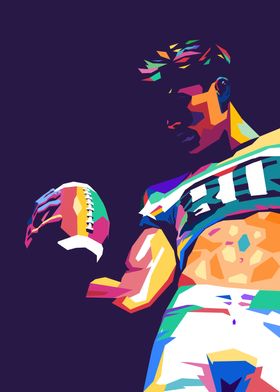 American Football Pop Art