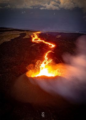 The Volcano and the Ocean