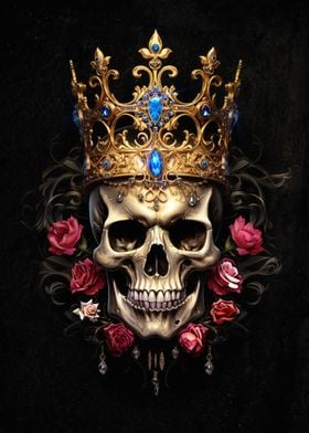 Royal Skull Tattoo