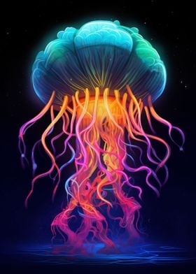 Jellyfish Bioluminescent