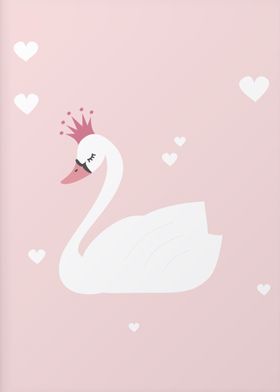 Swan Animal Cute Art KIT