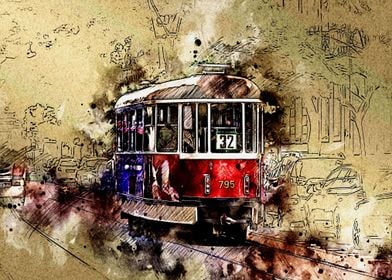 Old Trolley Cars 19