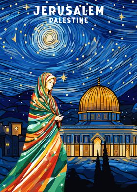 Mother Palestine Jerusalem