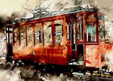 Old Trolley Cars 20