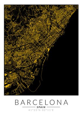 Barcelona Map