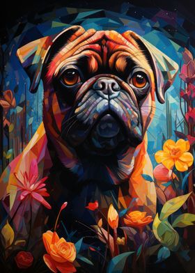 Pug in the Garden of Eden 