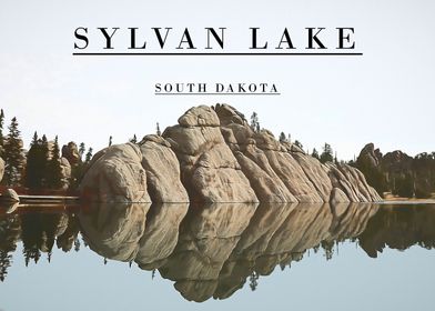 Sylvan Lake Vector