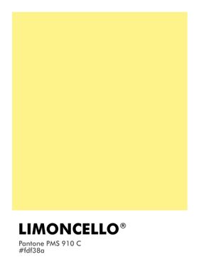 PANTONE LIMONCELLO