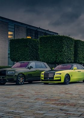 Luxury Rolls Royce duo