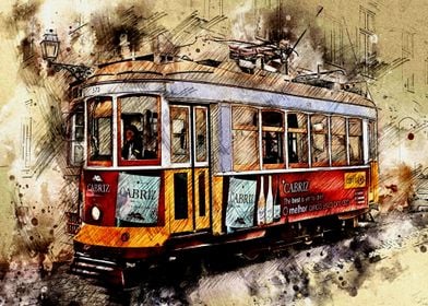 Old Trolley Cars 14