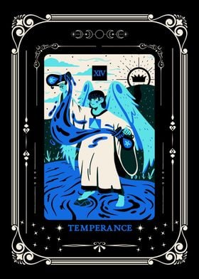 Temperance Tarot Card