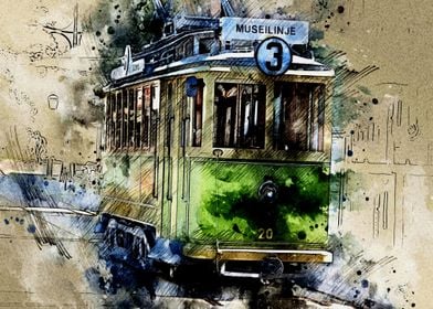 Old Trolley Cars 11