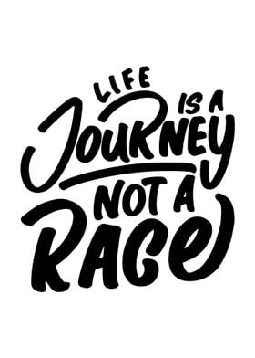 life journey not a race
