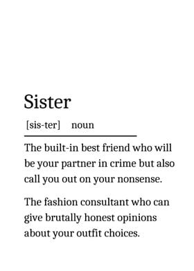 Sister Definition
