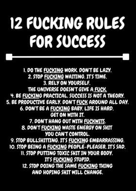 12 rules for success 2 art