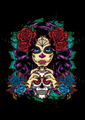 La Catrina Los Muertos Day