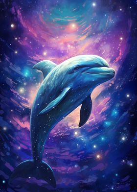 Cosmic Fantasy Dolphin