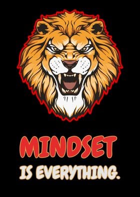 Mindset Quote Lion